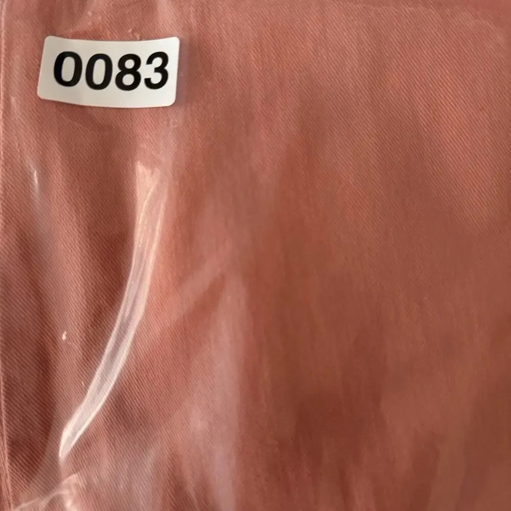 Tory Burch Cropped Skinny Jeans Coral Peachy Size 31 Resortwear Preppy W33‎